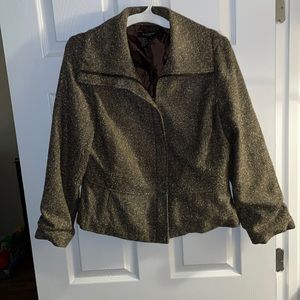 Brown sports jacket